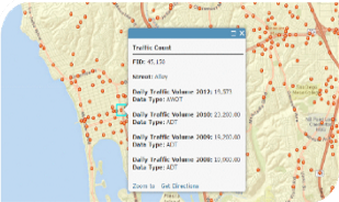 Evolution Maps Traffic Analysis